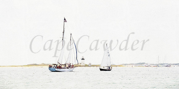 Bay Lady II & Long Point Light